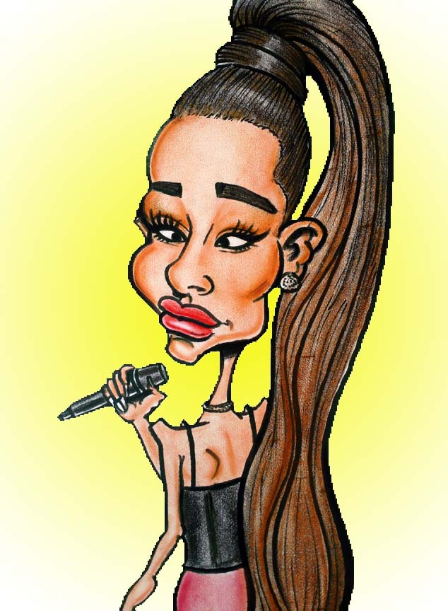 Celebrity Caricatures Drawing Beautiful Image  Drawing Skill